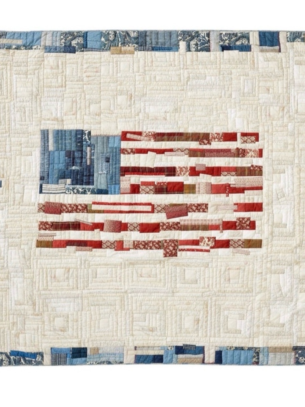 Pottery Barn Americana Quilt & Shams NEW! - Picture 4 of 16
